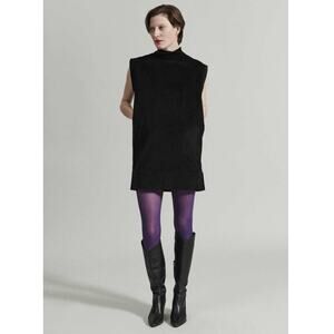 Rachel Comey Ellis Dress Dark Grey Gray Blackish Sz 8 NWOT Mini Shift Mod Retro